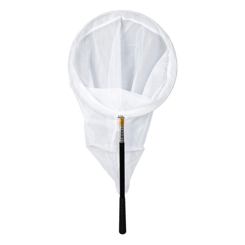 RESTCLOUD Professional Insect and Butterfly Net with 14" Ring, 26" Net Depth, 59" Telescopic Handle Full Extends to 73" Stainless Lockable - Image 5